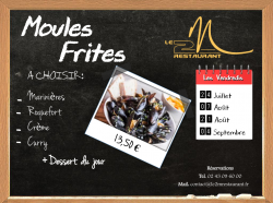 MOULES-FRITES